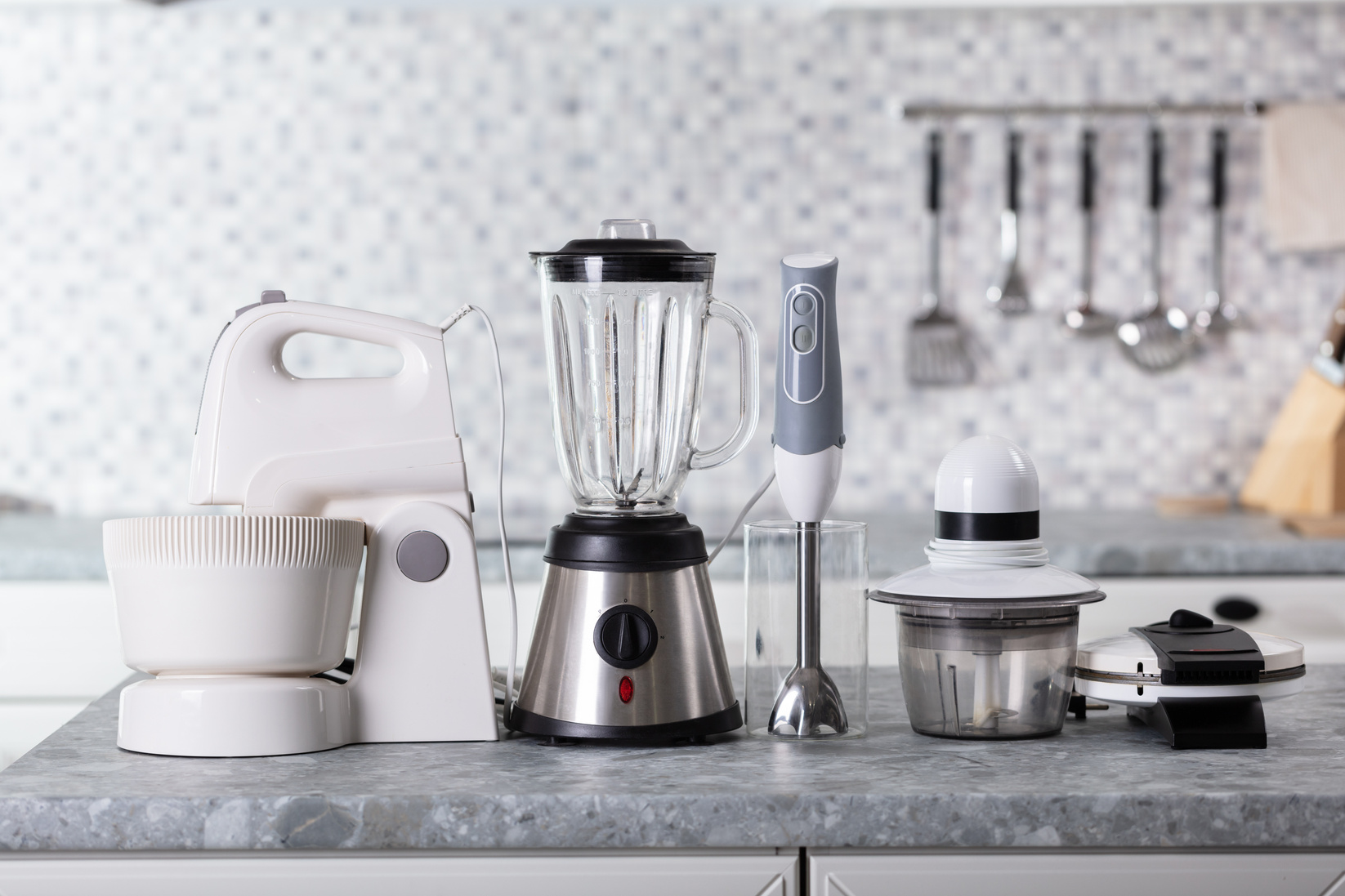 Kitchen Appliance On Worktop