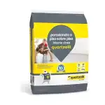 Argamassa p/ Porcelanato e Piso Sobre Piso Interno 20 Kg Cinza - Quartzolit