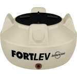 Tanque BRANCO c/ Tampa de Rosca Antibacteriano  500 L - Fortlev