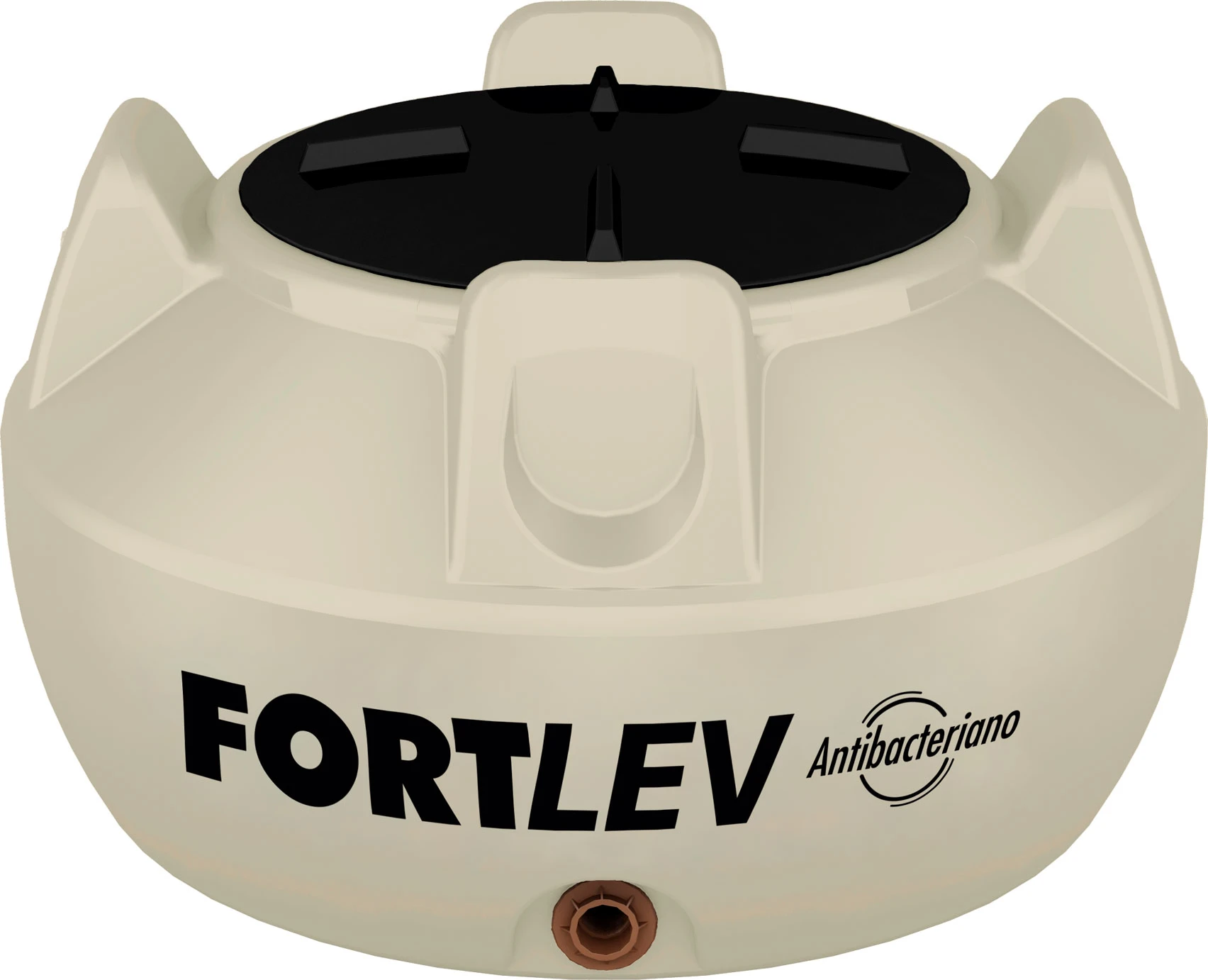 tanque_agua_antibacteriano_polietileno_500l_inclinado_fortlev Tanque BRANCO c/ Tampa de Rosca Antibacteriano 1000 L - Fortlev - Imagem 1